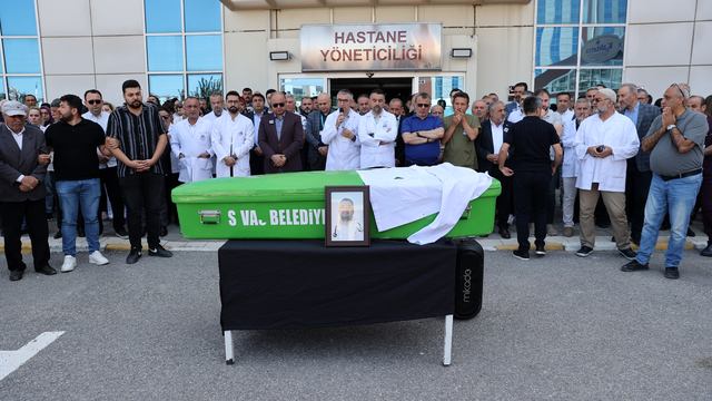 Sivas'ta yaşamını yitiren doktor için tören düzenlendi