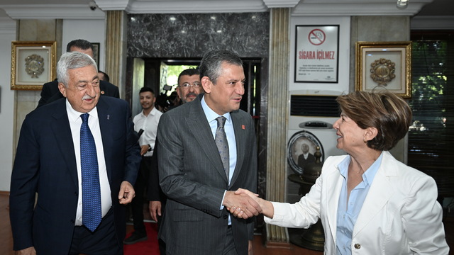 CHP Genel Başkanı Özel, TESK Başkanı Palandöken'i ziyaret etti:
