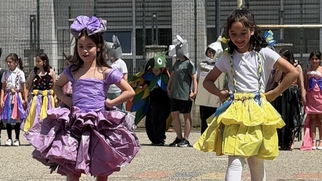 Giresun'da ilkokulda geri dönüşüm etkinliği düzenlendi