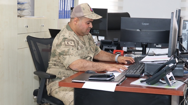 Özel gereksinimli Umut'un askerlik hayali gerçek oldu