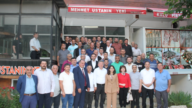 Yağlıdere Kaymakamı Seda Ünlü için veda programı düzenlendi