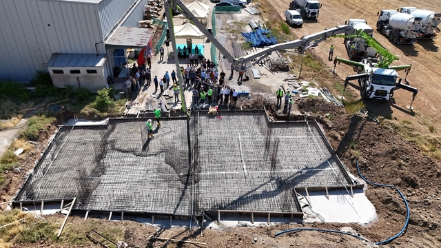 Kırıkkale'de Gasilhane ve Mezarlık İşleri Hizmet Biriminin temeli atıldı