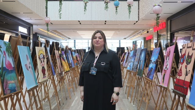 Rize'de "7'den 70'e Her Yaşta Sanat" resim sergisi açıldı