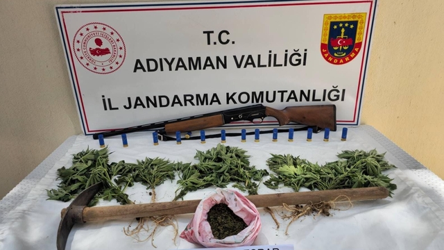 Adıyaman'da uyuşturucu operasyonunda bir şüpheli yakalandı