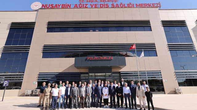 Nusaybin'de Ağız ve Diş Sağlığı Merkezi hizmete açıldı