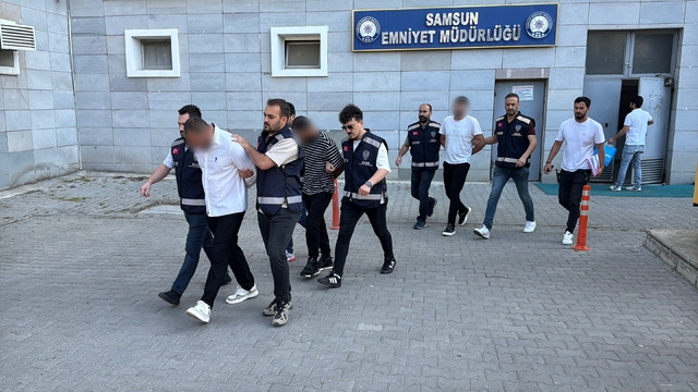 Samsun merkezli 8 ilde sahte içki operasyonu: 10 gözaltı