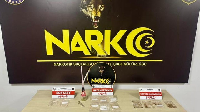 Aksaray'da uyuşturucu operasyonunda yakalanan 10 şüpheli tutuklandı