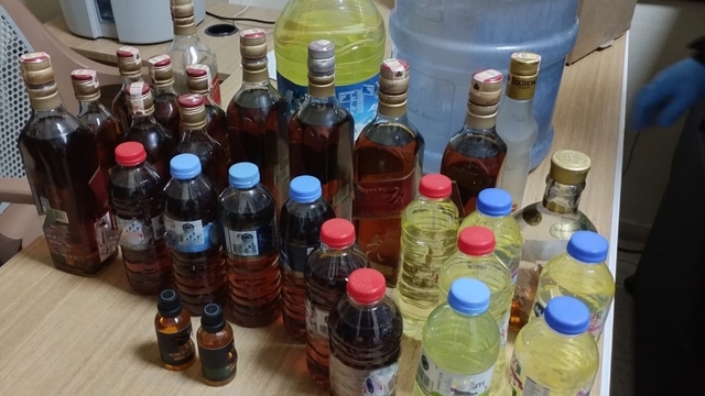 Niğde'de sahte içki operasyonunda 1 gözaltı