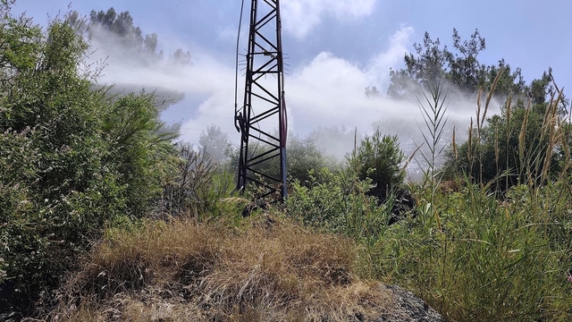 Hatay'da ormanlık alanda çıkan yangın söndürüldü