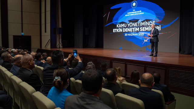 Devlet Denetleme Kurulu, "Kamu Yönetiminde Etkin Denetim Semineri" düzenledi
