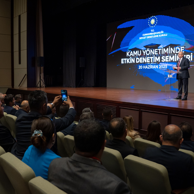 Devlet Denetleme Kurulu, "Kamu Yönetiminde Etkin Denetim Semineri" düzenled...
