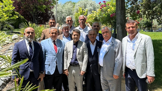 AK Partili Şahin ziraat odası başkanlarıyla buluştu