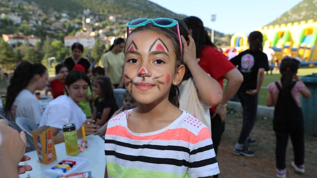 Akseki'de karnelerini alan öğrencilere yönelik etkinlik düzenlendi