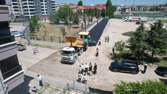 Çubuk'ta asfalt seferberliği başladı