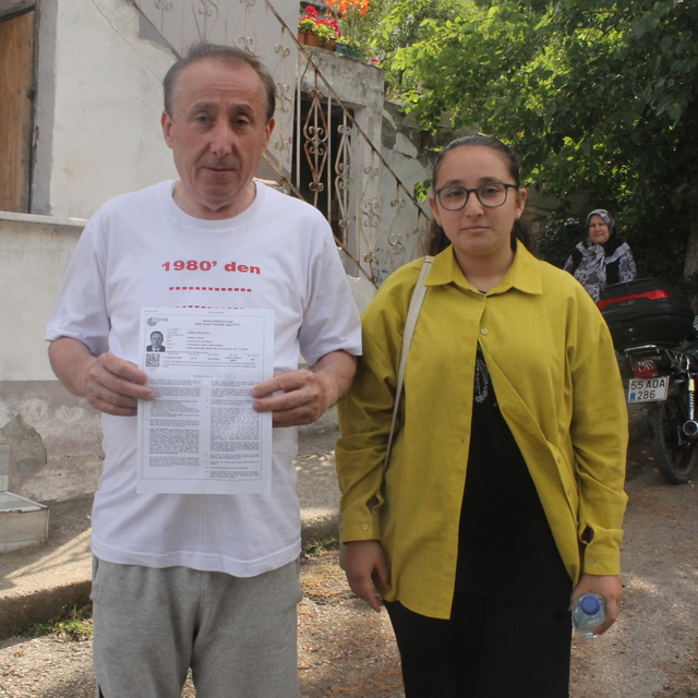 Samsun'da 62 yaşındaki Topçuoğlu 44. kez üniversite sınavına girdi