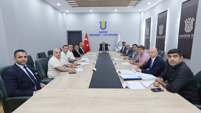 Vali Akkoyun, Mardin OSB yönetimi ve müteşebbislerle bir araya geldi