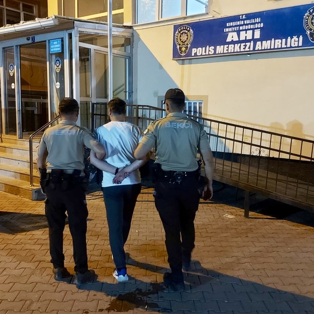 Kırşehir'de 10 yıl hapis cezası bulunan hükümlü yakalandı