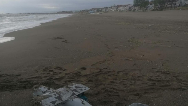 Sakarya'da sahilde İHA bulundu