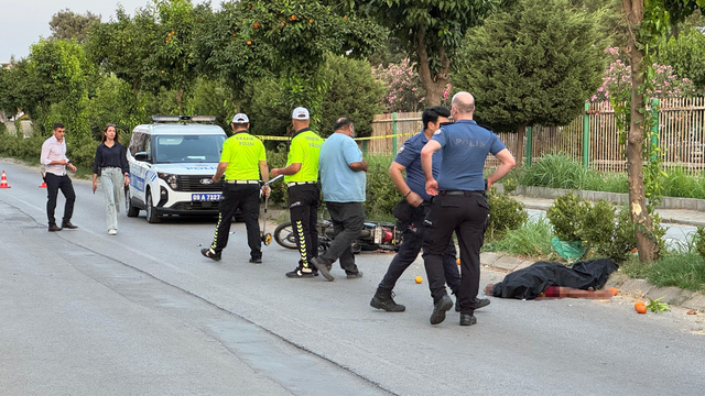 Aydın'da ağaca çarpan motosikletin sürücüsü hayatını kaybetti