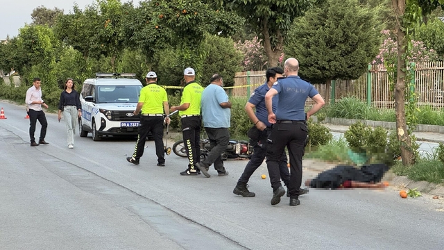 Aydın'da ağaca çarpan motosikletli öldü