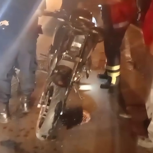 Otomobil ile çarpışan motosikletin sürücüsü öldü