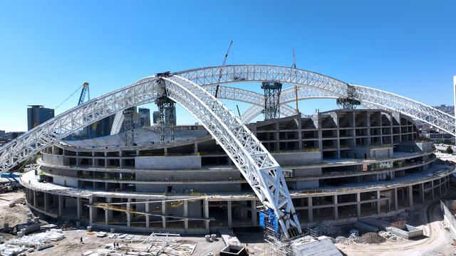 Ankara'ya dünyanın en uzun çelik çatılı 3'üncü stadyumu inşa ediliyor