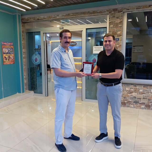 Bozyazı İlçe Jandarma Komutanı Yunus Güven için veda programı düzenlendi