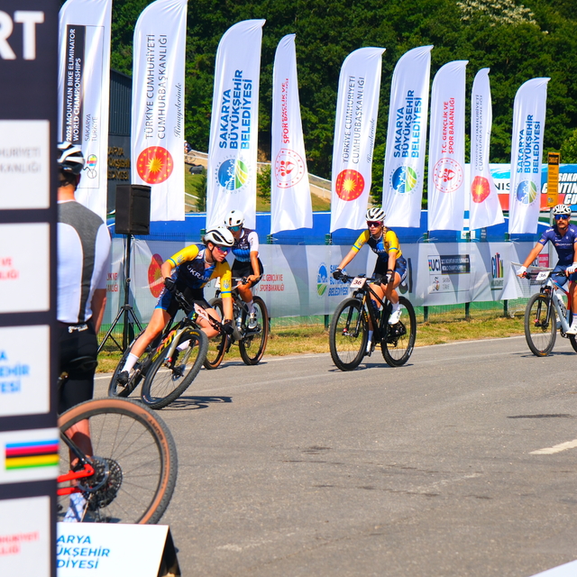 Sakarya'da UCI Dağ Bisikleti Eliminatör Dünya Şampiyonası başladı