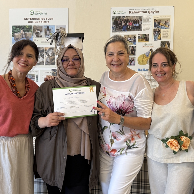 Tire'de Keten Döngüsü Projesi sona erdi