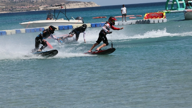 Çeşme'de Dünya Motosurf Şampiyonası sona erdi