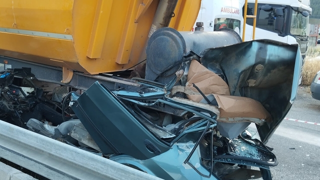 Burdur'da kaza; 1 ölü, 1 yaralı