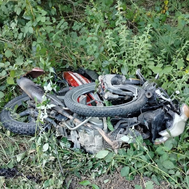 Otomobil ile çarpışan motosikletin sürücüsü öldü