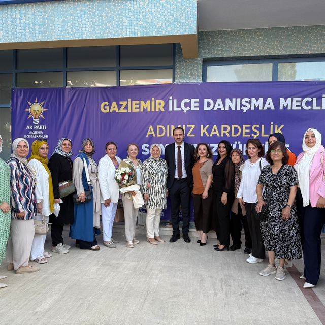 AK Parti Gaziemir Danışma Meclisi Toplantısı yapıldı