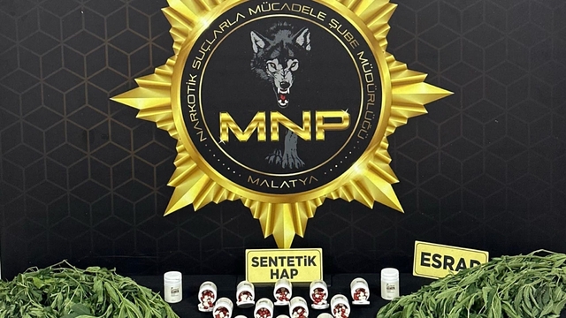 Malatya'da uyuşturucu operasyonunda 2 zanlı yakalandı