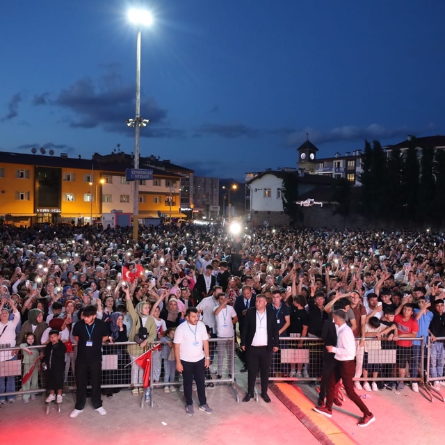 Vezirköprü'de "Türk Gençlik Şöleni" gerçekleştirildi