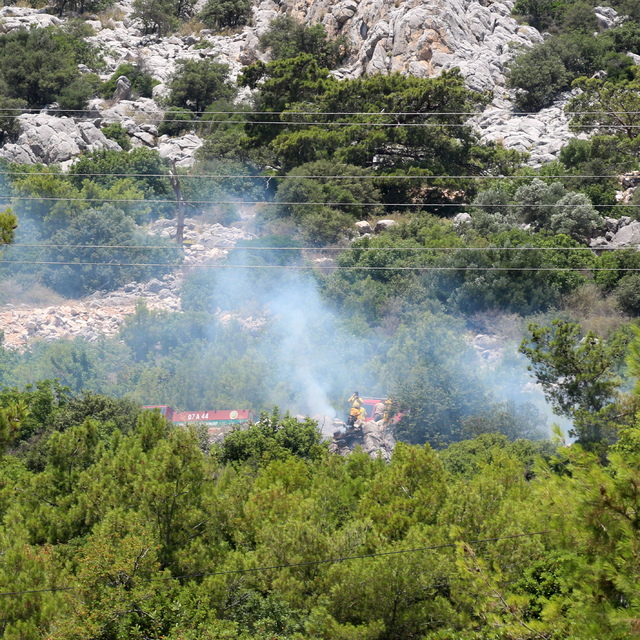Antalya'da orman yangını