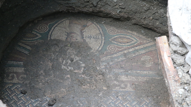 Tokat'ta mozaik bulunan alanda başlatılan kazı çalışması tamamlandı