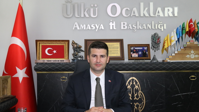 Ülkü Ocakları Genel Başkanı Ahmet Yiğit Yıldırım, Amasya'da konuştu: