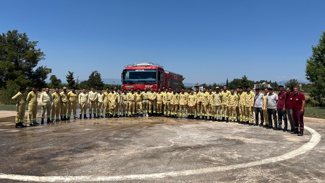 Serik Orman İşletme Müdürlüğü'ne 48 yeni personel
