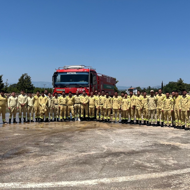 Serik Orman İşletme Müdürlüğü'ne 48 yeni personel