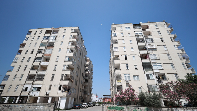 Mersin'de saklandığı sitedeki evlere giren maymunun yakalanması için kafes kuruldu