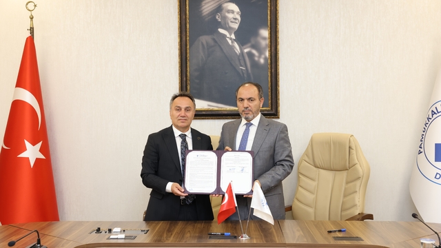 TOGÜ Rektör Prof. Dr. Yılmaz, Pamukkale Üniversitesini ziyaret etti