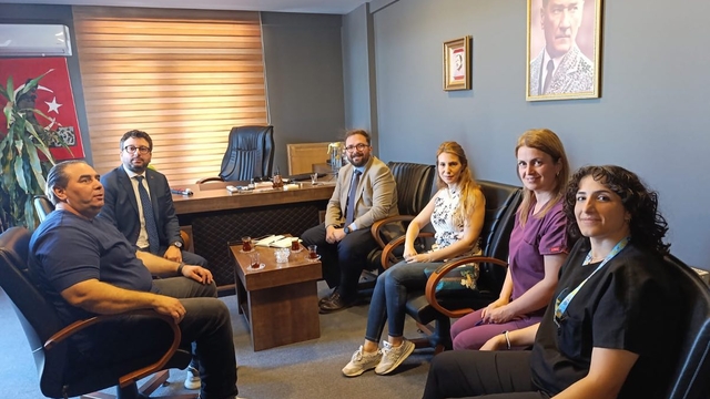 Çanakkale İl Sağlık Müdürü Baştürk'ten özel bakım merkezine ziyaret