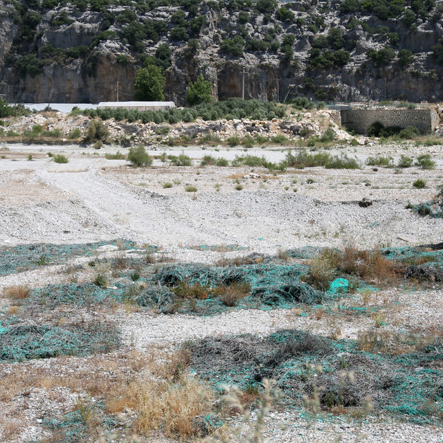 Demre Çayı'nda 'sera atığı' tehdidi