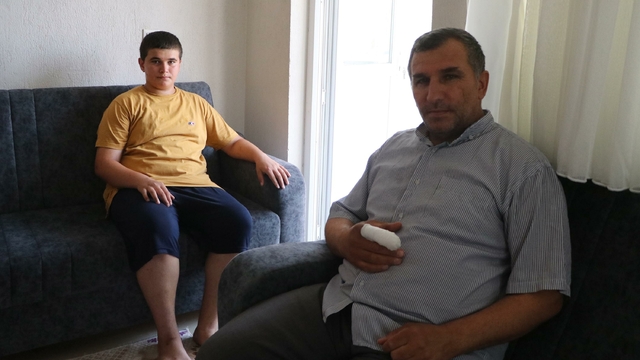 'Eğlence olsun' diye evin ikinci katına torpil attılar; baba ve oğlu yaralandı
