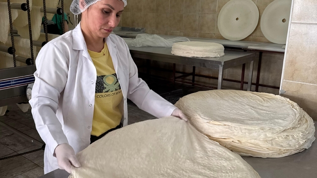 Giresun'da kadın girişimci yufka imalathanesinde 9 kişiye istihdam sağladı