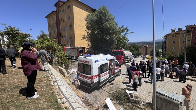 Zonguldak'ta doğal gazdan kaynaklanan patlamada biri ağır 5 kişi yaralandı