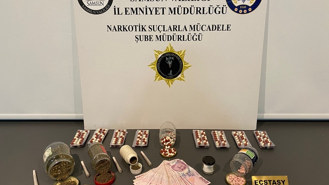 Samsun'da uyuşturucu operasyonunda 1 zanlı yakalandı