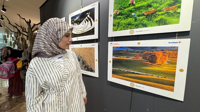 "Tarım, Orman ve İnsan" temalı fotoğraf yarışmasında derece giren eserler Adıyaman'da sergilendi