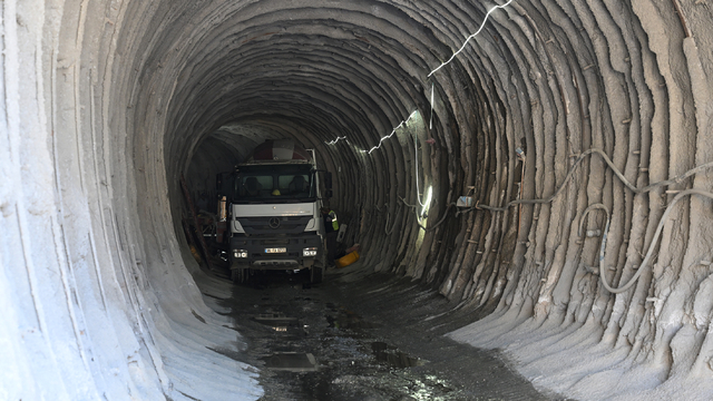 Edirne'deki Çömlekköy Barajı'nın inşası sürüyor